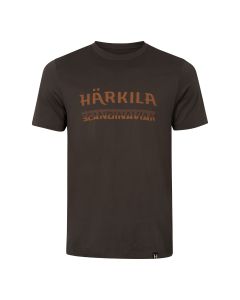 Härkila Scandinavian S/S t-shirt Shadow Brown
