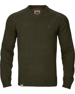 Härkila Vincent Merino V-Ausschnitt-Pullover Rosin