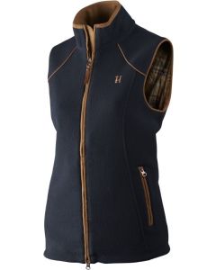 Härkila Sandhem Lady Fleece Weste Dark navy melange