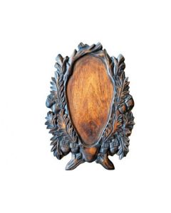 Geweiplank Edelhert deluxe 49x68x3,5cm handgesneden