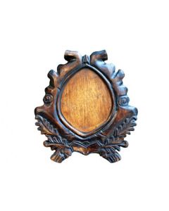 Keilerplank deluxe 33,5x35,5x3,5cm handgesneden