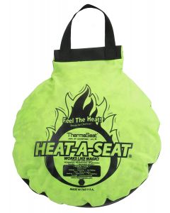 ThermaSeat BUCKET LID SEAT Heat-A-Seat, Black / Flouresent Green