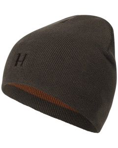 Härkila reversible beanie Shadow Brown/Rustique Clay