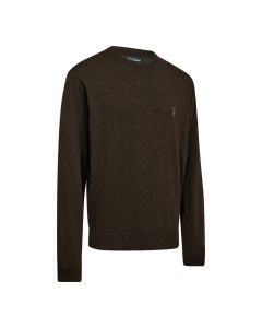 8117 Deerhunter Harrington Strickpullover mit Rundhalsausschnitt