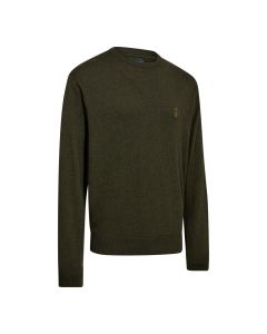8117 Deerhunter Harrington Strickpullover mit Rundhalsausschnitt