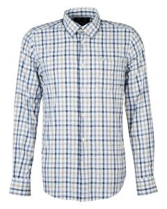 Barbour Hallhill Checked Tailored Shirt - Sandstone
