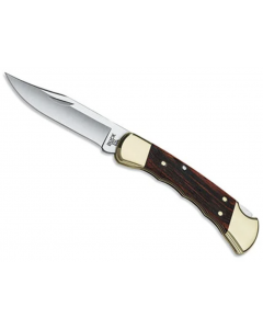 Buck 110 Folding Hunter Finger Grooved