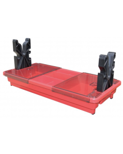 24RMC-1-30 MTM Case Gard Portable Rifle Maintenance & Cleaning Center Red