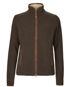 Härkila Sandhem Sherpa Fleece Jacke W Demitasse Braun