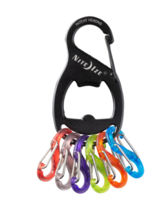 Nite Ize KeyRack+ Sleutelhouder S-Biner Zwart