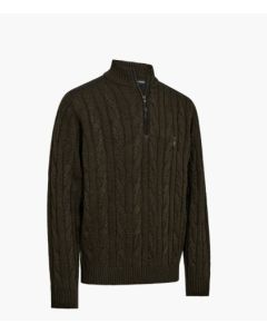 Randall ½-Zip Knit - Art Green