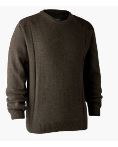 Sheffield Knit with O-neck - Dark Elm